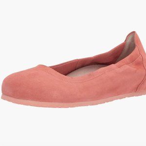 BIRKENSTOCK Celina II Ballet Flats Pink Coral Suede Slip-Ons Shoes 9 - 9.5 40